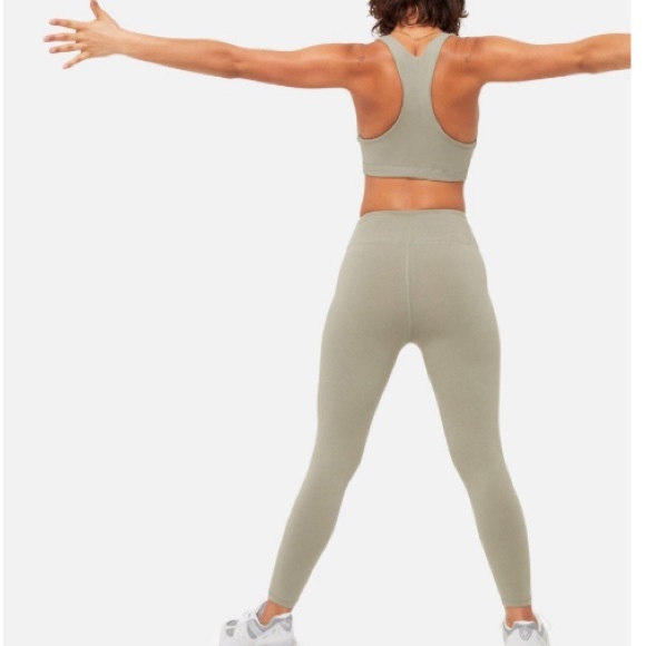 MATE The Label Organic Stretch Midi Leggings - Sage - Picture 3 of 13